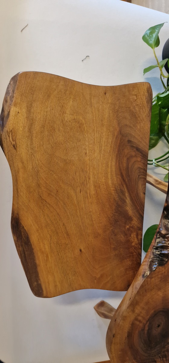 Image 1 of Vintage set nesting tables/ mimi set tree trunk tables