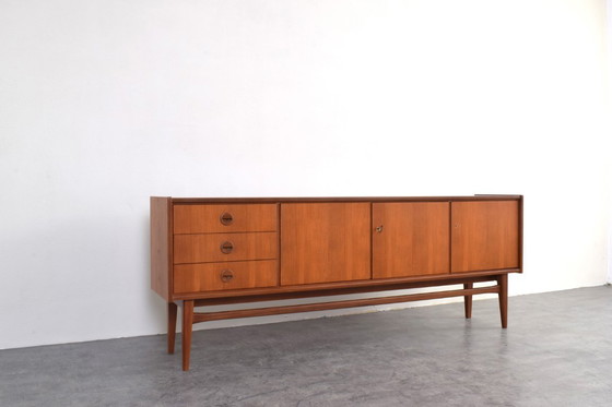 Image 1 of Mid-Century Teak Sideboard Modell Premium von Bartels, 1960er Jahre.