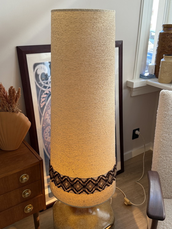 Image 1 of Lampada da terra vintage della Germania occidentale con paralume