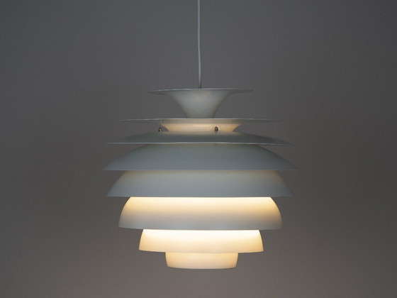 Image 1 of Lampada a sospensione vintage danese Barcelona di Bent Karlby, Lyfa, anni '60