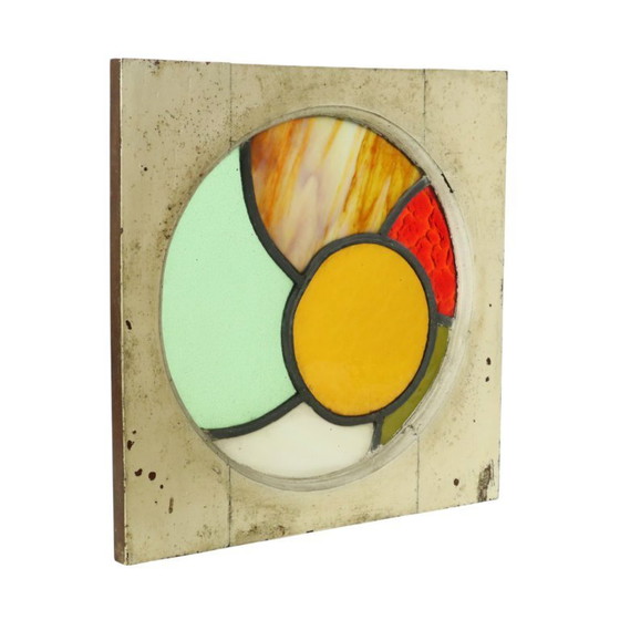 Image 1 of Colorful Stained Glass Panel