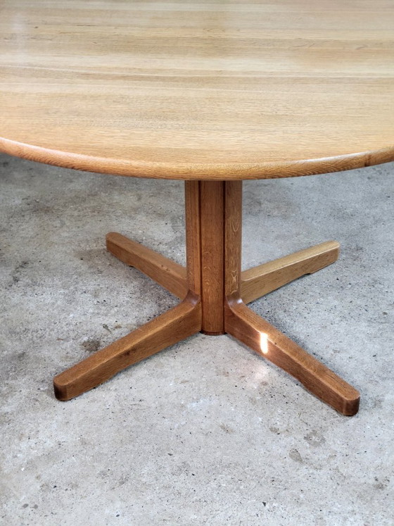 Image 1 of RY Møbler RY35 extendable dining table in solid oak, 1979