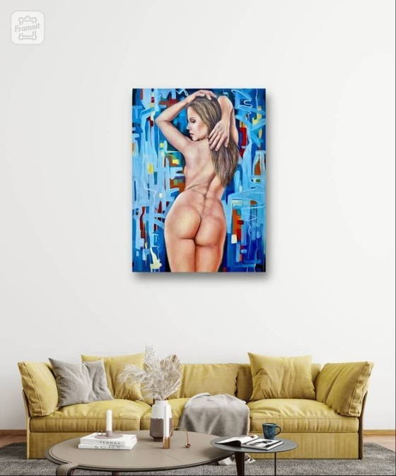 Image 1 of Pablo PINT - Desnudo - Lienzo de artista