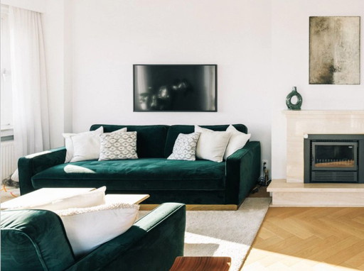 Green Velvet Westwing Sofa
