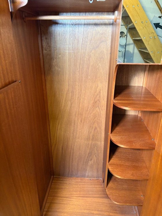 Image 1 of Art Deco Vintage Fitted Wardrobe by Golden Key Furniture Circa 1930–1940  A stunning Art Deco vintage fitted wardrobe by Golden 