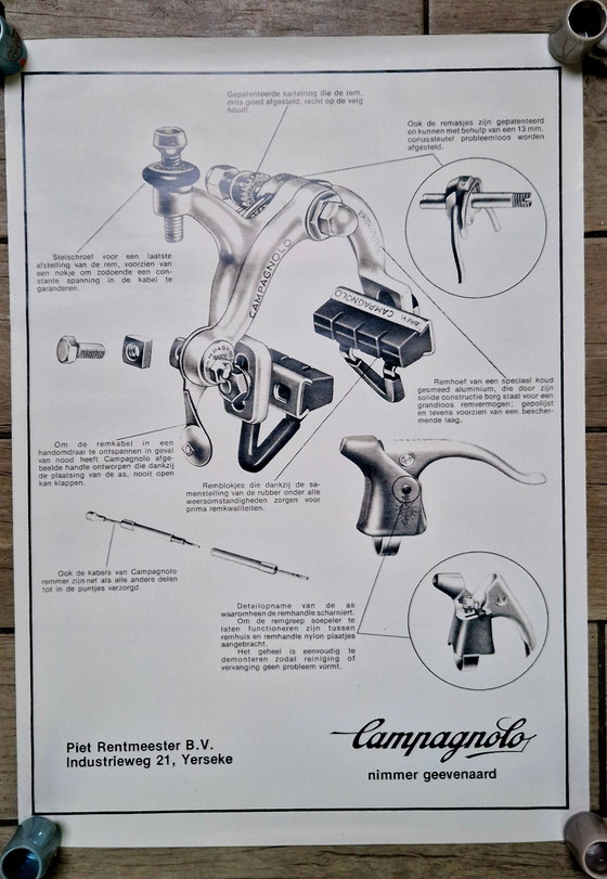 Image 1 of Manifesto Campagnolo d'epoca
