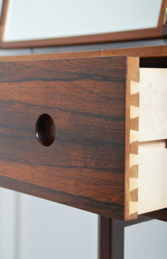 Image 1 of Danish dressing table in rosewood by Kai Kristiansen for Aksel Kjersgaard