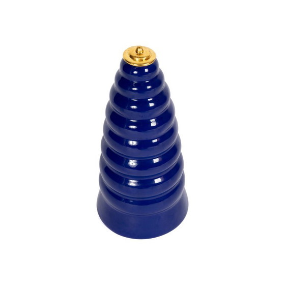 Vase en céramique d'Ugo La Pietra pour Superego Editions, 1990 – Ceramic, Brass (photo 4 of 5)