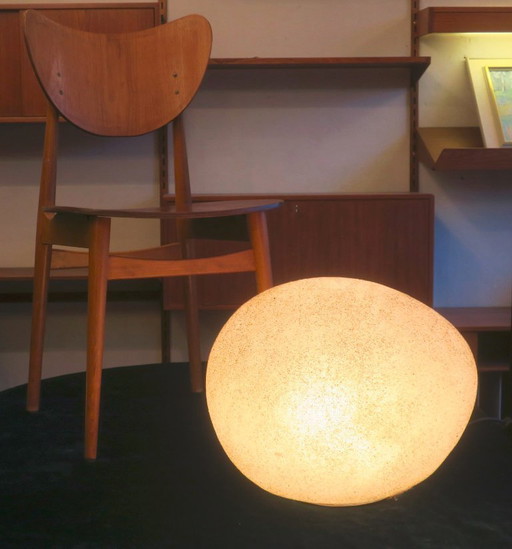 Grande lampe Moon Rock, André Cazenave pour Singleton Attr., Italie, années 1960