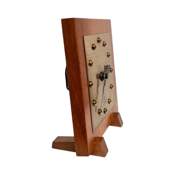 Image 1 of Vintage EAW table clock – anniversary model, Germany, 1960s.