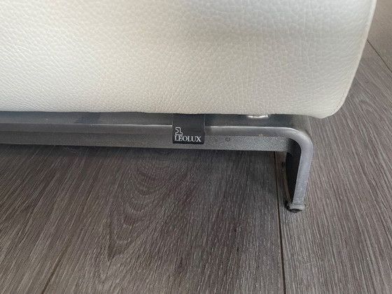 Image 1 of Leolux b-flat Ecksofa in Polarweiß.