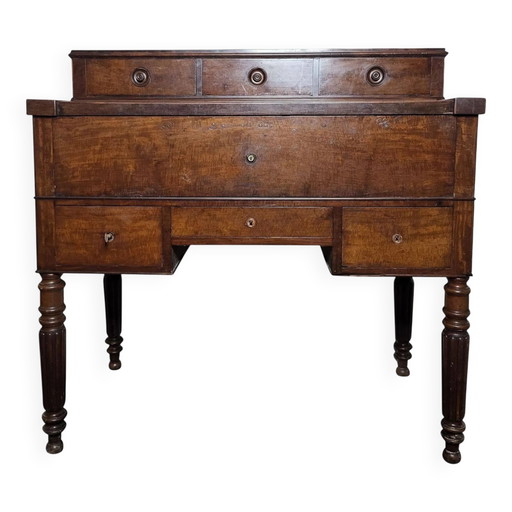 Abgestufter Schreibtisch Louis Philippe Epoche 19. Jahrhundert