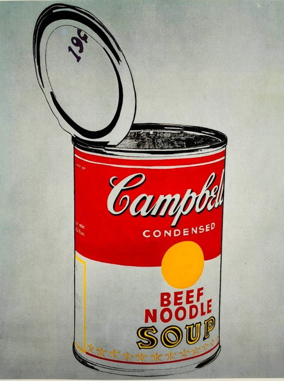 Image 1 of Andy Warhols "Campbell's Soup Can"