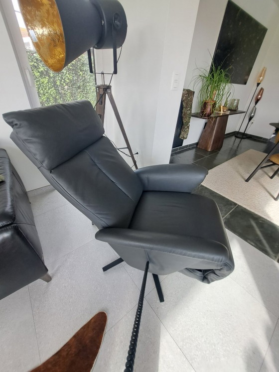 Poltrona relax elettrica Himolla S-Lounger 7804 – Poltrone relax, Pelle, Metallo (photo 3 of 10)