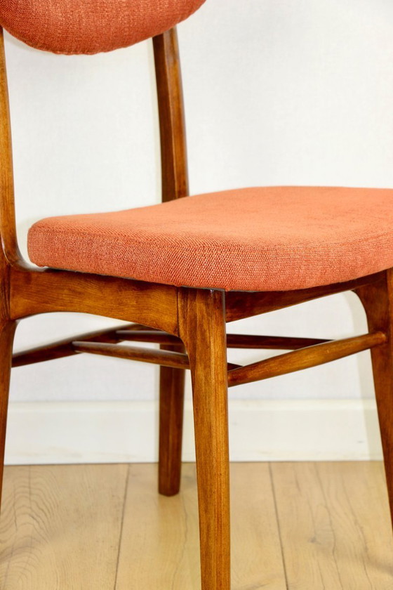 Image 1 of Sedia vintage Hałas color mattone terracotta