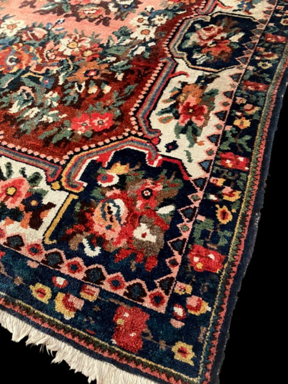 Image 1 of Vintage Persian Bakhtiari rug