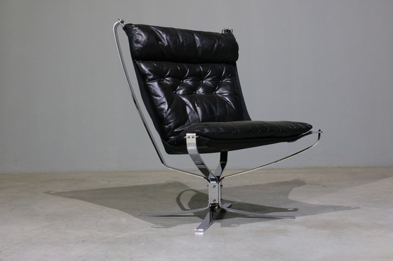 Image 1 of Set of Model Falcon Lounge Chairs by Sigurd Ressel for Vatne Mobler
