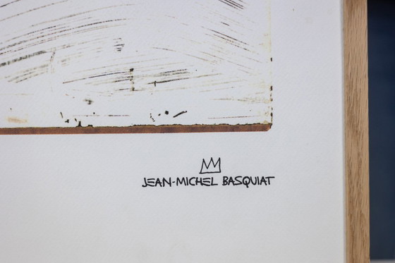 Image 1 of Jean-Michel Basquiat. Sérigraphie couleur numérotée. 1990s.