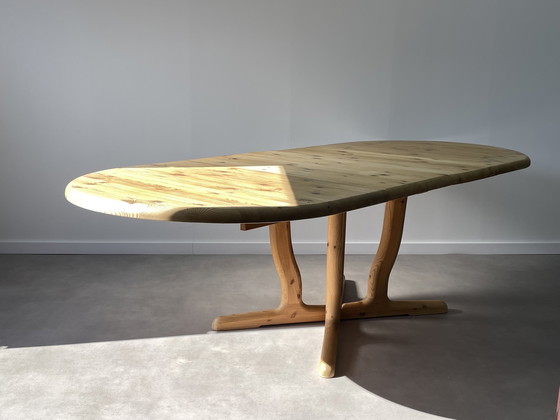 Image 1 of Extendable Scandinavian table in the style of Rainer Daumiller, Dyrlund, 1980s