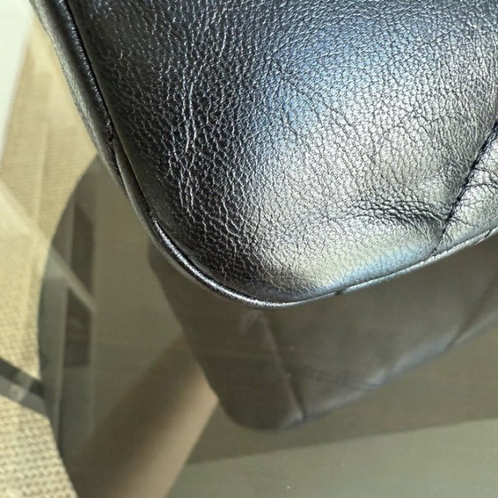 Image 1 of Chanel 19 Bag Small C19 - Quilted Goatskin Black Gold Two-tone Hardware Series 30