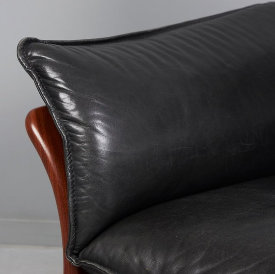 Divano due posti in pelle iconico Scala di Illum Wikkelsø – Skala, Divani 2 posti, Wood, Leather (photo 5 of 5)