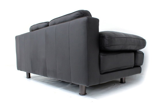 Image 1 of como nuevo! 1 de 2 ROLF BENZ 355 diseño clásico sofá con cuero de primera calidad en condiciones de exposición, RP. 4917 Euro, a