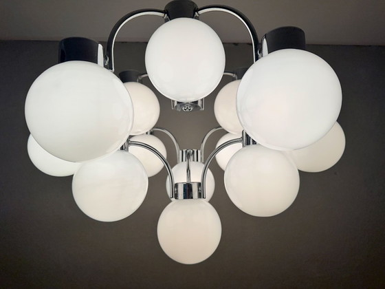 Vintage Boulanger Sputnik – Chandeliers, Glass, Metal (photo 6 of 13)