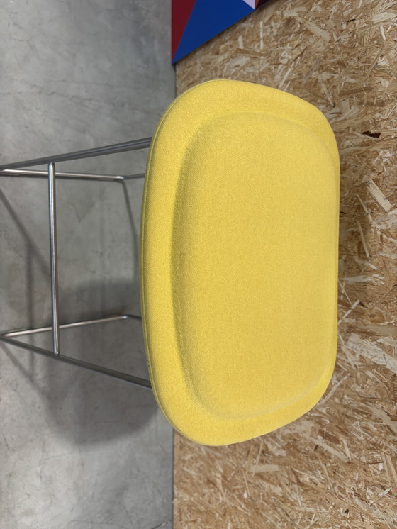 Image 1 of Taburete Cappellini cojín alto amarillo