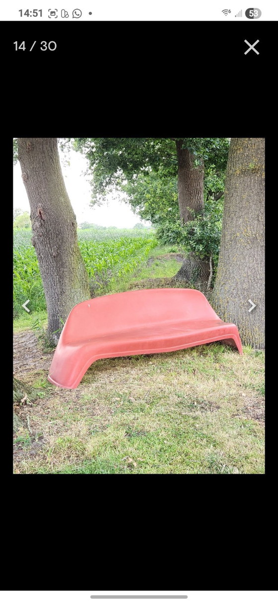 Bärenbank Walter Papst Garden bench Model 1000 Wilkhahn – Garden benches, Fiberglass (photo 10 of 29)