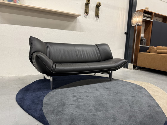 Image 1 of Divano Leolux Tango 3 posti Senso in pelle nera