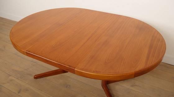 Image 1 of Tavolo da pranzo rotondo vintage | Allungabile | Bramin | Teak