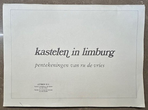 Schlösser in Limburg – Federzeichnungen von Ru de Vries