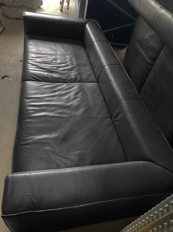 Aikon Lounge hoekbank leer Basque met hocker – Design on Stock, Hoekbanken, Leather (photo 3 of 5)