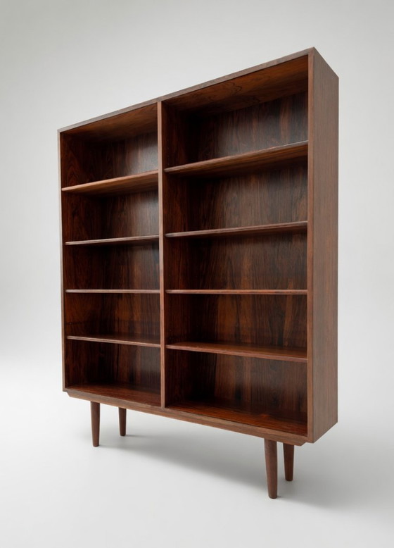 Image 1 of Bibliothèque en palissandre modèle 6 par Omann Jun Mobelfabrik, années 1960