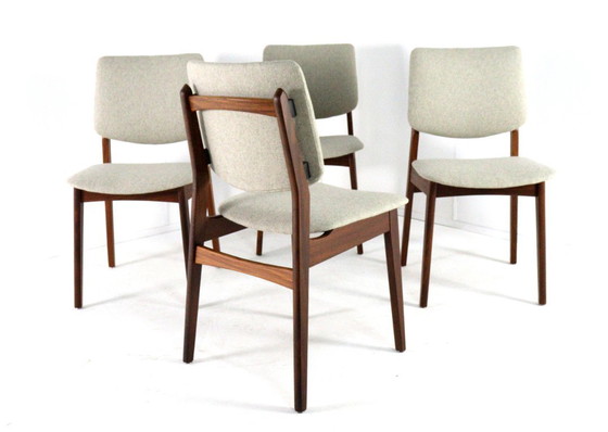 Image 1 of Set di 4 sedie da pranzo imbottite 'Overpelt'