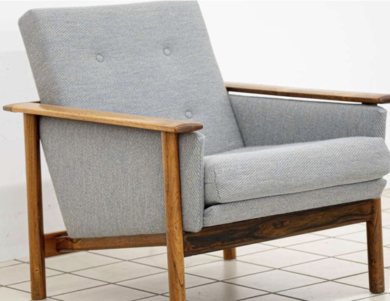 Image 1 of 2x Scandinavian Mid - Century Armchairs