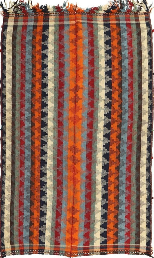 Original Modern Style Kelim Deko Design 235 X 143 Cm Top Zustand