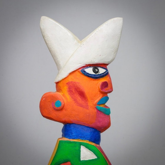 Image 1 of Group of Unique Vibrant Sculptures by Clemens Briels, Netherlands 1990s