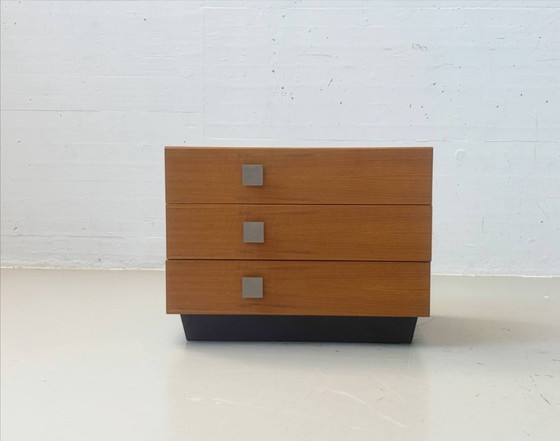 Cassettiera disegnata da Alfred Hendrickx per Belform, anni '60. – Cassettiere, Metal, Wood (photo 9 of 9)