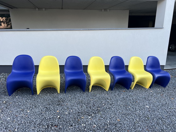 Image 1 of 16 sillas Verner Panton S para Vitra color