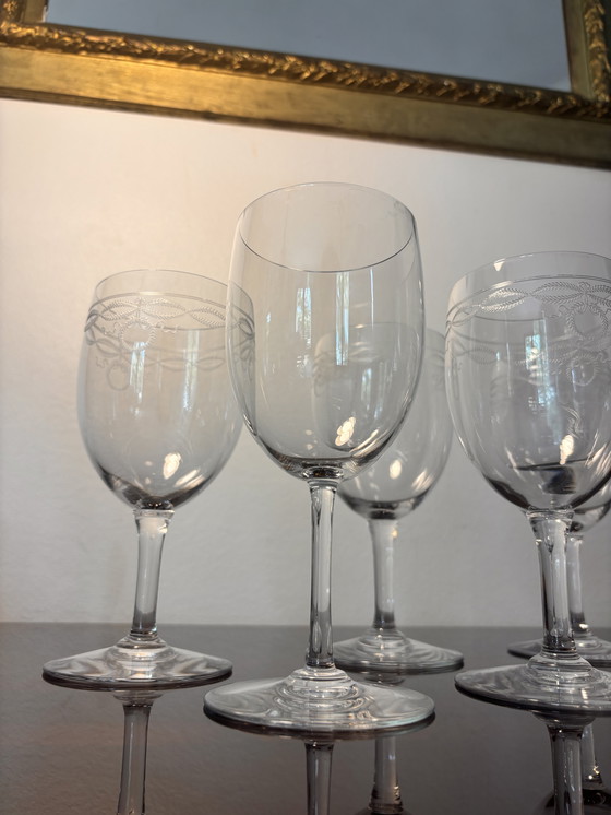 Image 1 of 4 Perfektion Glasses & 2 Byzantinisches Baccarat