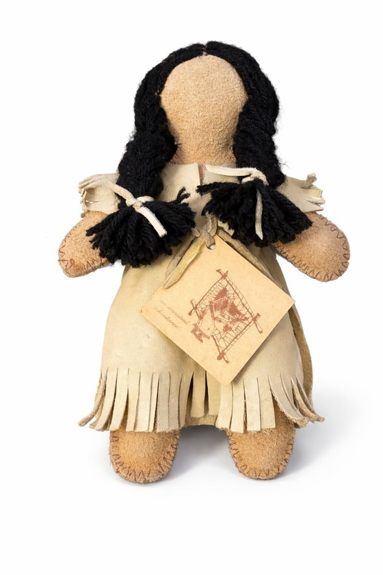 Image 1 of Authentieke gezichtsloze Algonquin-pop uit de jaren 70