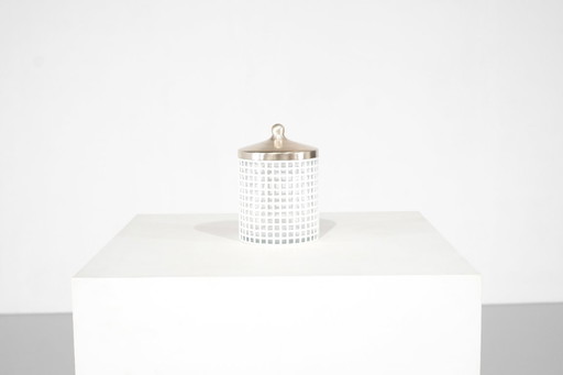 Sucrier De Josef Hoffmann Pour Bieffeplast, Italie, Années 1980s