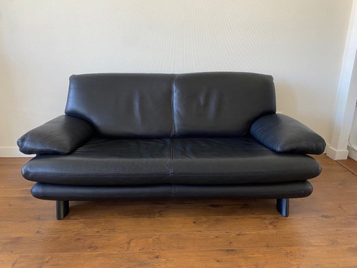 sofá de cuero vintage