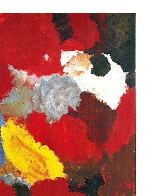 Image 1 of Nay, Ernst Wilhelm - Yellow Feather in Red - Collection of European Masters