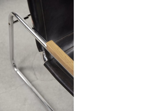 Image 1 of Vintage Bauhaus B35 armchair by Marcel Breuer for Thonet, 1930s