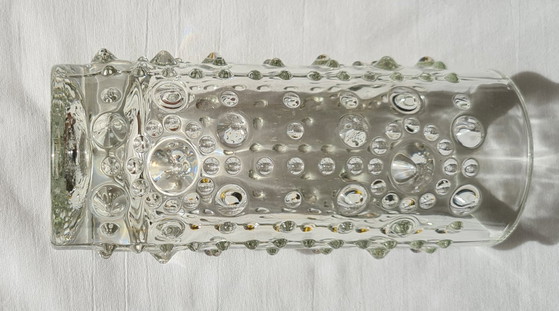 Pavel Pánek vase knobs “Spiky” pressed glass glassworks Heřmanova Huť / Sklo Union 70s (photo 4 of 14)