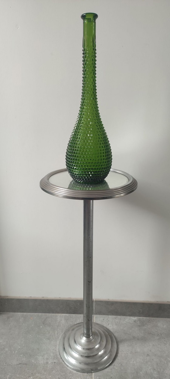 Vaso a bottiglia Empoli verde oliva punta di diamante - 39 cm – Oggetti decorativi, Vetro (photo 6 of 8)