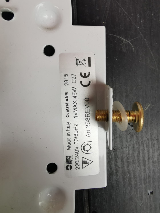 Image 1 of Lampada da parete Linea Light Italia Vintage