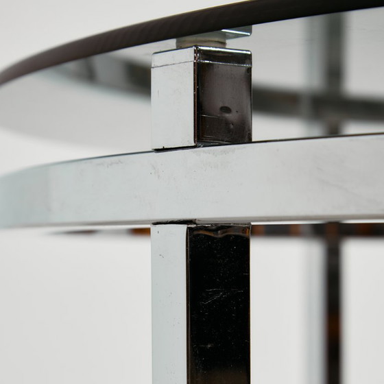 Image 1 of MK10955 Chrome and glass coffee table